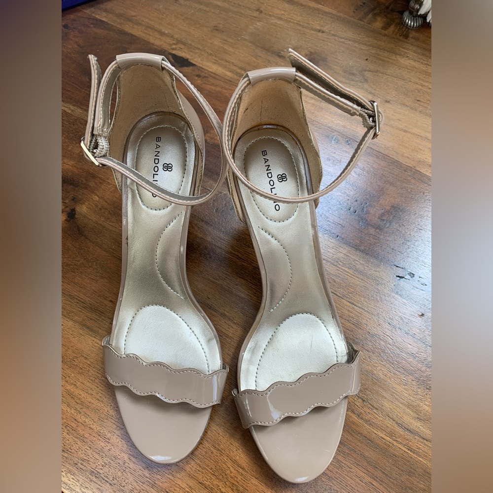Bandolino Jeepa Ankle Strap Stiletto Sandals 3” Heels